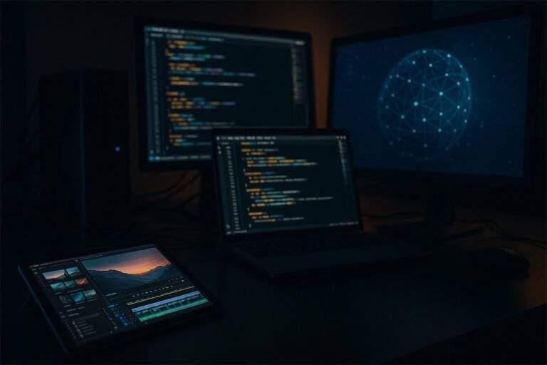 Laptop with financial data representing make money online opportunities