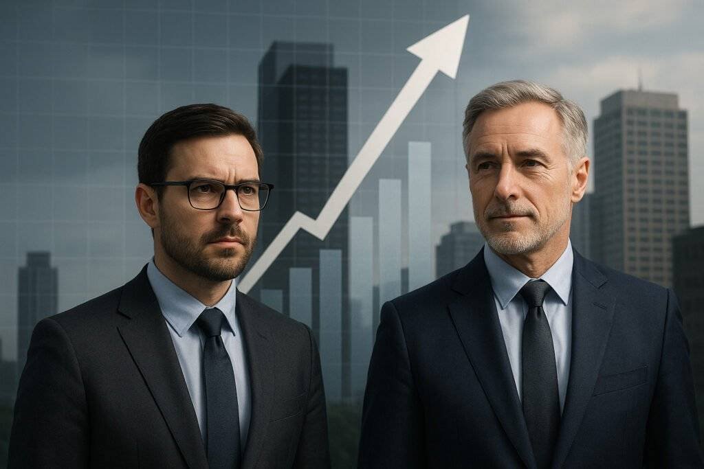 Business professionals illustrating scalable online income strategies